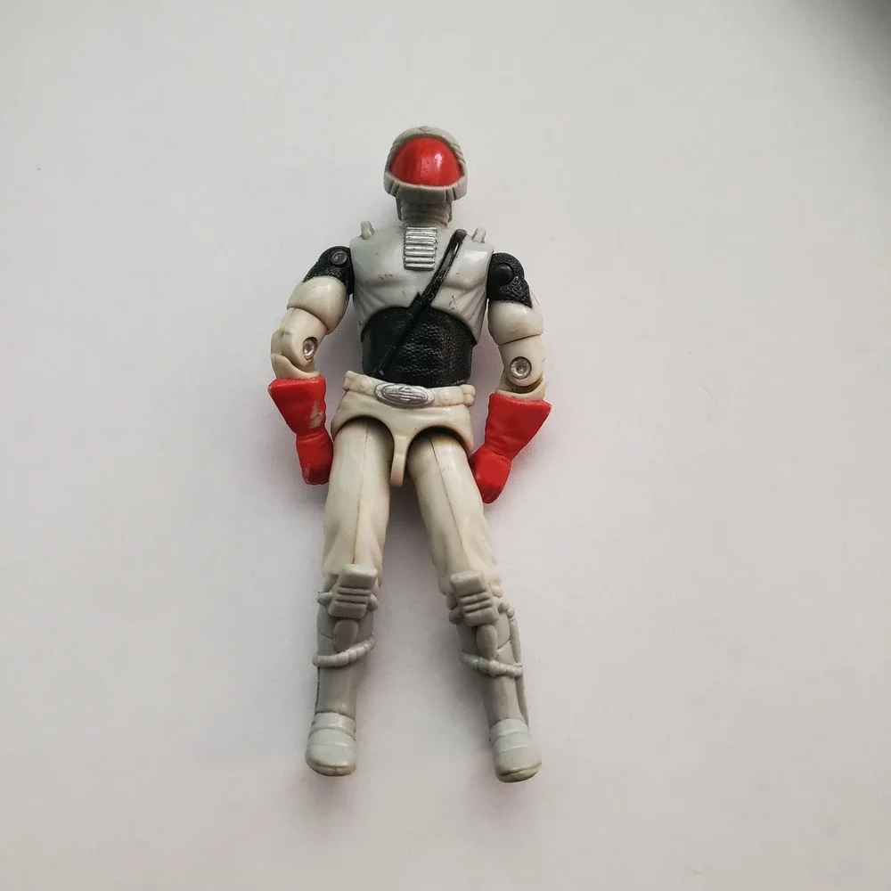 Vintage 1989 Hasbro GI Joe Sci-Fi v2 Sludge Viper Action Figure Grey Red 3.75in